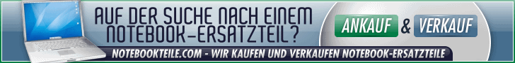 www.notebookteile.com - Wir haben ein umfangreiches Gebrauchtteileangebot für Notebooks sofort lieferbar am Lager! Bitte klicken Sie hier um zur Ersatzteilabfrage zu gelangen!